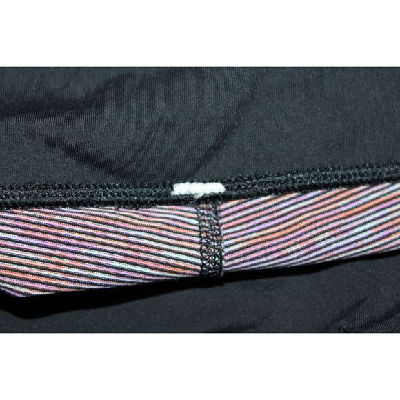 Lululemon Run Excel Cropp Wee Are From Space Multi Coral Cropped Leggings Size 6 - Picture 4 of 5